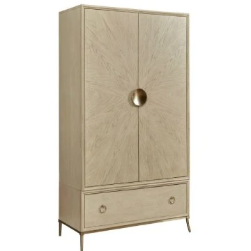 Transitional Style Armoire