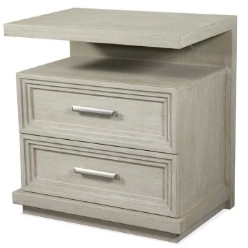Casual/Transitional Style Nightstand