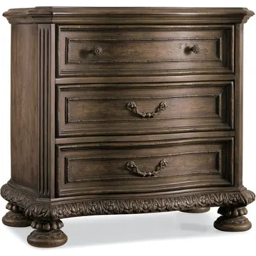 Traditional Style Nightstand