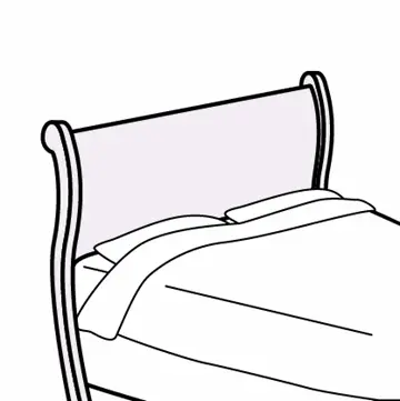 Sleigh Headboard