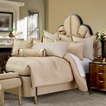 Aico Furniture Malibu Crest Crotch Mahogany Collections