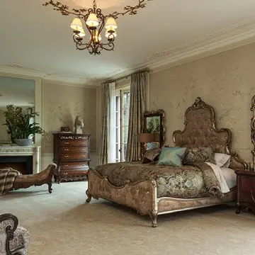 Aico Furniture Platine De Royale L. Espresso Collections